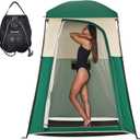 KingCamp Shower Tent, Portable Privacy Tent Outdoor Camping 1/2 Room Toilet Tents with Shower Bag & Dressing Room for Travel Beach Tailgate