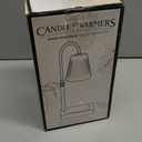 Candle Warmer Lamp with Timer, Dimmable Candle Warmer for Home Decor, Birthday Gifts for Women, Adjustable Height Wax Melt Warmer with 2 Bulbs