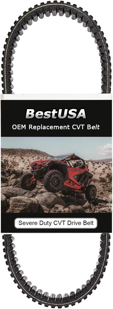 CVT Carbon Drive Belt for 1993-2019 Polaris Ranger 500 RZR 800 Scrambler 400 Trail Boss 250 Xplorer 300 20G4022 3211077 3211048