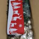 24" /2FT Mini Christmas Tree with Lights Timer 30 LEDs & 34 Ornaments, Small Tabletop Christmas Trees Artificial Christmas Decorations for Indoor Desk Room Office Home Decor Xmas