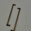 khtumeware 2 Pack 10 Inch Hole Center Antique Brass Cabinet Pulls Heavy Duty Solid Cabinet Handles cabinets Dressers Kitchens Handles Bathroom cabinets