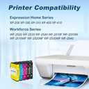 Remanufactured for Epson 200 Ink Cartridges Combo Pack Replacement for 200 XL Ink Cartridge for Printer Expression XP-200 XP-300 XP-310 XP-400 XP-410 Workforce WF-2520 WF-2530 (5 Pack)