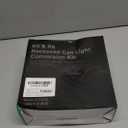 5" and 6" Recessed Can Light Conversion Kit 2-Pack, Light Fixture Upgrade, Pendant Light, Fan Compatible, Includes 7 Inch Decorative Plastic Medallion, White Finish