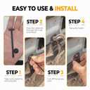 2 x 200PCS Nylon Universal Cable Tie Buckle Set  Automotive Zipper Clips and Zip Ties for Car Accessories, Heavy Duty Panel Fasteners with Pin & Button Design for Bumper, Door, Trim, Interior Repair