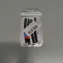 4PCS Car Stickers,Car Accessories Automotive Logo Stickers,3D Tricolor Flag Emblem Badge Carbon Fiber Cars Wheel Sticker,Universal Wheel Decals for Auto Rims,Suitable for Most Vehicles (B)