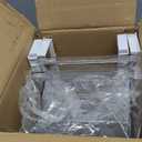 Yatmung 2 Pack Extra-Large Deli Drawer Organizer for Refrigerator Pull Out - Fridge Drawer Organizer and Storage Containers - Meat, Cheese, Produce, Sliding - Fridge Organization Bin