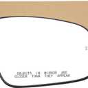 Passenger Side Mirror for Toyota Highlander 2014-2019 with BSD Heated Right Side View Mirror Replacement Glass, 90184