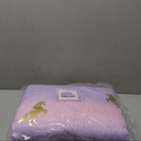 Tadpoles 3-Piece Girls Unicorn Quilt Set | 1 Twin Bed Size Quilt & 2 Standard Shams | Made of 100% Micro-Denier Polyester Fiber | Soft, Smooth & Durable | Ideal for Teens | Metallic Gold Unicorns (68x86 Inch)