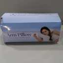 Jaxmoon Side Sleeper Pillow for Shoulder Pain Relief, Rotator Cuff Pillow with Arm Channels for Shoulder & Neck Support, Knee Pillow for Adults Between Legs, Ergonomic Memory Foam Pillow, Cream White