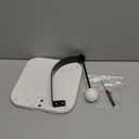 White Marble Napkin Holder - Decorative Square Paper Napkin & Towel Holder for Kitchen, Restaurant, Bathroom - Durable Resin Table Organizer - Stylish Home Gift (7 x 7 IN)