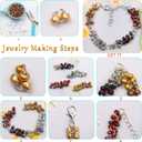 2 x 2000pcs Glass Seed Beads Bulk,4mm 6/0 Craft Seed Beads Small Pony Beads for DIY Craft Project Bracelet Necklace Jewelry Making - Starry Sky Blue Color Waist Beads Spacer Beads with Tweezers