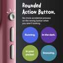 TineeOwl Case for iPhone 17 Pro MagSafe Compatible, Aluminum Buttons, Camera Control & Rounded Action Button, Slim Textured TPU, Minimalist DuneX Series