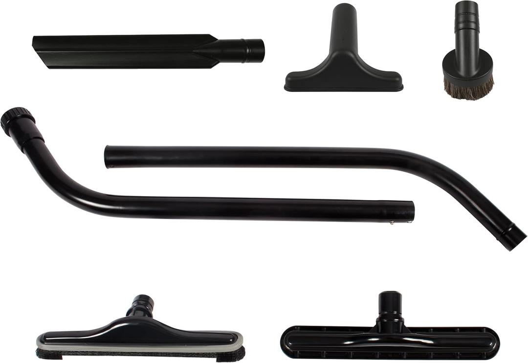 Cen-Tec Systems Backpack Vacuum Attachment Kit with EZ-Glide Tool, 14" Floor Brush, and 2-Piece S-Wand