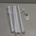 Barcetine 5ft Stainless Steel Flag Pole for House, Tangle Free Design with Two-Position Bracket, White, for 3x5 American Flag, Outdoor Use