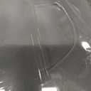 12"x16" Clear Acrylic Serving Tray with Golden Handles, Sturdy Huge Capacity Acrylic Tray for Coffee, Juice, Kitchen and Desk Organizer, Storage Tray (12"x16")