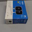 Tapo 2K Indoor Wired Security Camera - Works as a Baby Monitor & Pet Camera, Person/Motion/Baby Cry Detection, 2-Way Audio, Siren, Subscription-Free Local Storage or Optional Cloud, C110P2 (2-Pack) (White)