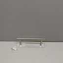 NearMoon Self Adhesive Hand Towel Holder/Towel Ring, Stainless Steel Hand Towel Bar Rustproof Stick on Wall-Towel Rack for Bathroom/Kitchen, Sticky and Wall Mounted (1, Brushed Nickel)