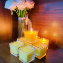Candles 2.5 Oz 8 Pack Yellow