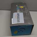 DreamyBlue Gusseted Sapphire Pillow  Adjustable Loft, Luxury Cover, Shredded Memory Foam Fill w/Cooling Beads  Ideal for Wide Shoulders  Neutral Alignment for All  CertiPUR-US Certified (Queen)