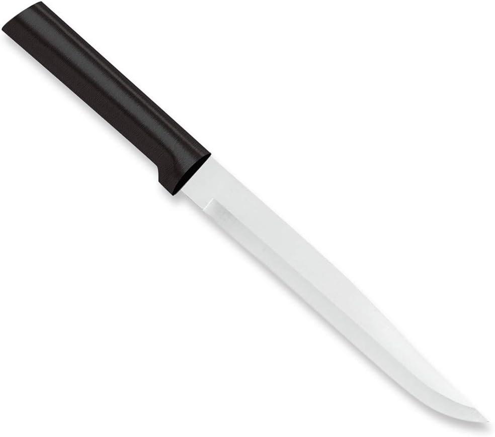 Rada Cutlery Slicer Knife, Black Handle, Pack of 6