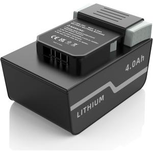 20V 4.0Ah Battery for Hoover ONEPWR 20V Replacement, Compatible with Hoover ONEPWR Cordless Vacuum Cleaners BH15030 BH25040