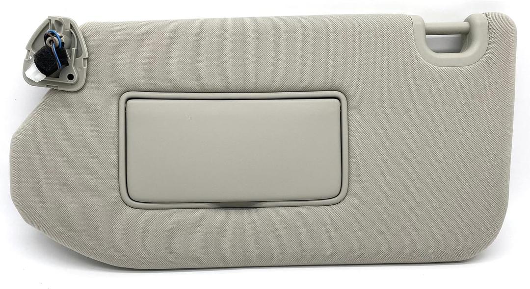 Ezzy Auto Gray Left Driver Side Sun Visor Compatible with Nissan Pathfinder Infiniti QX60 JX35 with Sunroof 96401-9PB0A