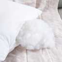 EMEMA Pack of 4 Outdoor Pillow Inserts Waterproof Throw Pillow Premium Fluffy Decorative Cushion Square Inner Soft for Patio Furniture Garden Sleeping Bed Couch Sofa Bedroom 18x18 Inch 45x45 cm