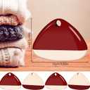 Good Life Lint Roller, Reusable Mini Lint Roller Pet Hair Remover, Portable Lint Roller, Washable Lint Roller, Portable Lint Remover for Clothes, Furniture, Dog & Cat Hair (4 Set)