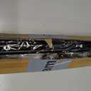 Curtain Rods for windows 28-78 inch, 5/8 inch Decorative Matte Black Splicing Heavy Duty Metal Curtain Rod set with Brackets