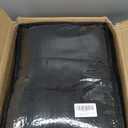 King Size Weighted Blanket for Adults (25 lbs, 80 x 87, Black) Cooling Heavy Blanket for Sleeping Perfect for 240-260 lbs, Breathable Blanket for Adults & Couple All Season, Machine Washable