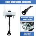 X AUTOHAUX Front Left Door Check Stop Strap Door Check Assembly 68620-48031 for Toyota Highlander 2008-2013 Car Door Check Arm Assembly LH Driver Side Door Check Strap Stopper Door Limiter