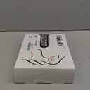 morvally Short Black Wavy Bob Wig with Bangs for Women 16 Inches Natural Synthetic Hair Wavy Wigs