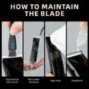 Hair Clippers for Men, Cordless Clippers for Hair Cutting with Type-C Fast Charging, Clippers and Trimmers Set for Hair Cutting, Beard Trimmer, Rechargeable Electric Shaver, Gifts for Men