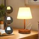 Rechargeable Table Lamp with 4000mAh Battery, Cordless Table Lamp with 3 Color Temperatures & Stepless Dimming, Touch Metal Desk Lamp for Bedroom, Study Room, Bathroom, Patio and Camping use