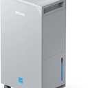 DECIUU Energy Star Dehumidifier, 
5000 Sq.Ft Dehumidifier, 100 Pint Smart Humidity Control, Drain Hose
ENERGY STAR Most Efficient 2024, Basement & Garage Use, 3 Drainage Options, Auto Defrost, Auto Restart, Easy Mobility