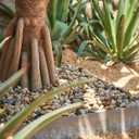 GASPRO 15lb Natural River Rocks Decorative Rocks for Plants and Garden Landscaping, Polished River Stone for Outdoor Decor, 1-1 3/4 Inch