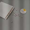 Taiyin 200 Pcs Baseball Beads with 1 Roll of Elastic Rope 10.5 mm Acrylic Beads for Jewelry Making Softball Sports Craft Supplies DIY Making (Baseball Style)