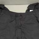 Weintee Women's 34" Inseam Tall Linen Pants with Pockets ,Large Tall