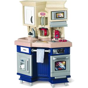 Little Tikes Super Chef Kitchen Blue & Cream, 14.00 l x 28.00 w x 40.00 h inches