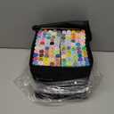 Caliart Markers, 100 Colors Dual Tip Art Markers Sketch Pens Permanent Alcohol Based, with Case for Adults Artists Drawing Illustration Sketching Coloring (White Barrel)