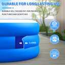 Inflatable Swimming Pool, Large Blow up Pool, Above Ground Swimming Pool for Family, Pools for Kid, 150 x 72 x 22 inch Full-Sized Inflatable Pool for Toddler for Outdoors, Backyard