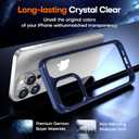 3 x TAURI 5 in 1 for iPhone 15 Pro max Case, with 2X HD Screen Protectors + 2X Camera Lens Protectors, [Military Grade Drop Protection] Shockproof Case for iPhone 15 Pro max 6.7 Inch Blue