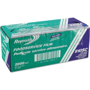 Reynolds 910SC 2000' Length x 12" Width, PVC Slide Cut Food Wrap Film