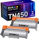 E-Z Ink Compatible Toner Cartridge Replacement for Brother TN450 TN420 TN-450 TN-420 Compatible with HL-2270DW HL-2280DW HL-2230 MFC-7360N MFC-7860DW DCP-7065DN Intellifax 2840 2940 (2 Black)