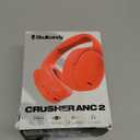 Skullcandy Crusher ANC 2 Wireless Over-Ear Bluetooth Headphones with Multi-Sensory Bass, Active Noise Cancelling, Up to 60 Hours Battery, Microphone for iPhone Android - Plasma