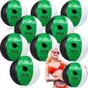 10 Pack Graduation Beach Balls Class of 2025 Inflatable Pool Toys Congrats Grad Beach Ball 10 Inch Graduation Party Favors Bulk Gifts for Graduation Party Supplies and Decorations