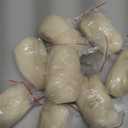 Minatee 8 Pcs Lambs Wool for Toes Soft Feet Cushion Toe Separator Lambs Wool Corn Cushion Pads Blister Prevention Bunions Callus Remover Cushions Hammer for Shoes or Feet, 3/8 oz