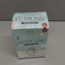 GROSMIMI Insulated 316 Stainless Steel Spill Proof Straw Cup, Water bottle with Flip Top for Toddlers, BPA Free (air balloon, 6oz)