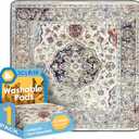 Washable Pee Pad for Dogs Extra Large, 72" x 72" Reusable Puppy Pads Waterproof Dog Rugs, Super Absorbent, Leakproof, Dog Crate Pad, Playpen Mat, Whelping Pads, Vintage Medallion