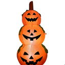  5.2-ft H x 2.7-ft W Internal Stacked Pumpkins Halloween Inflatable